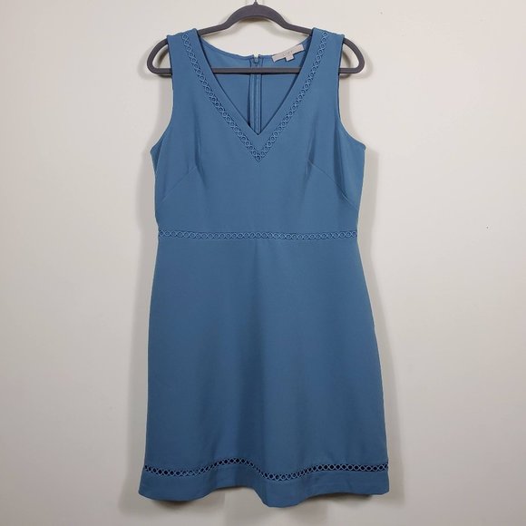 LOFT Dresses & Skirts - Loft Sleeveless Lavender Midi Dress Size 12